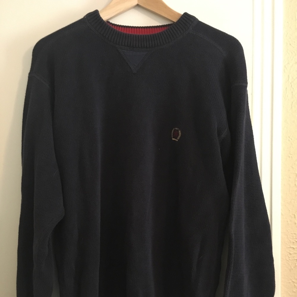Tommy Hilfiger Vintage Navy Crew Sweater